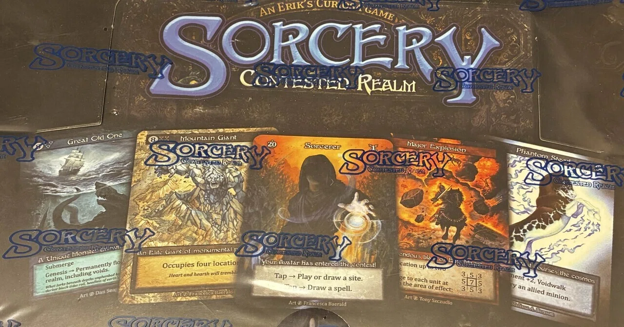 Sorcery TCGパック開封と対戦メンバー募集！｜トトイ・トイ