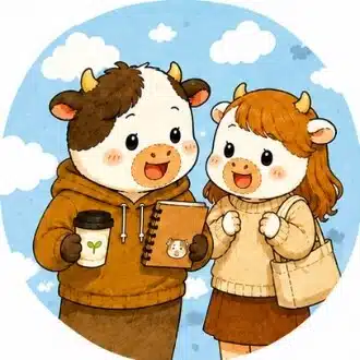 共働き牛夫婦のゆるい日常