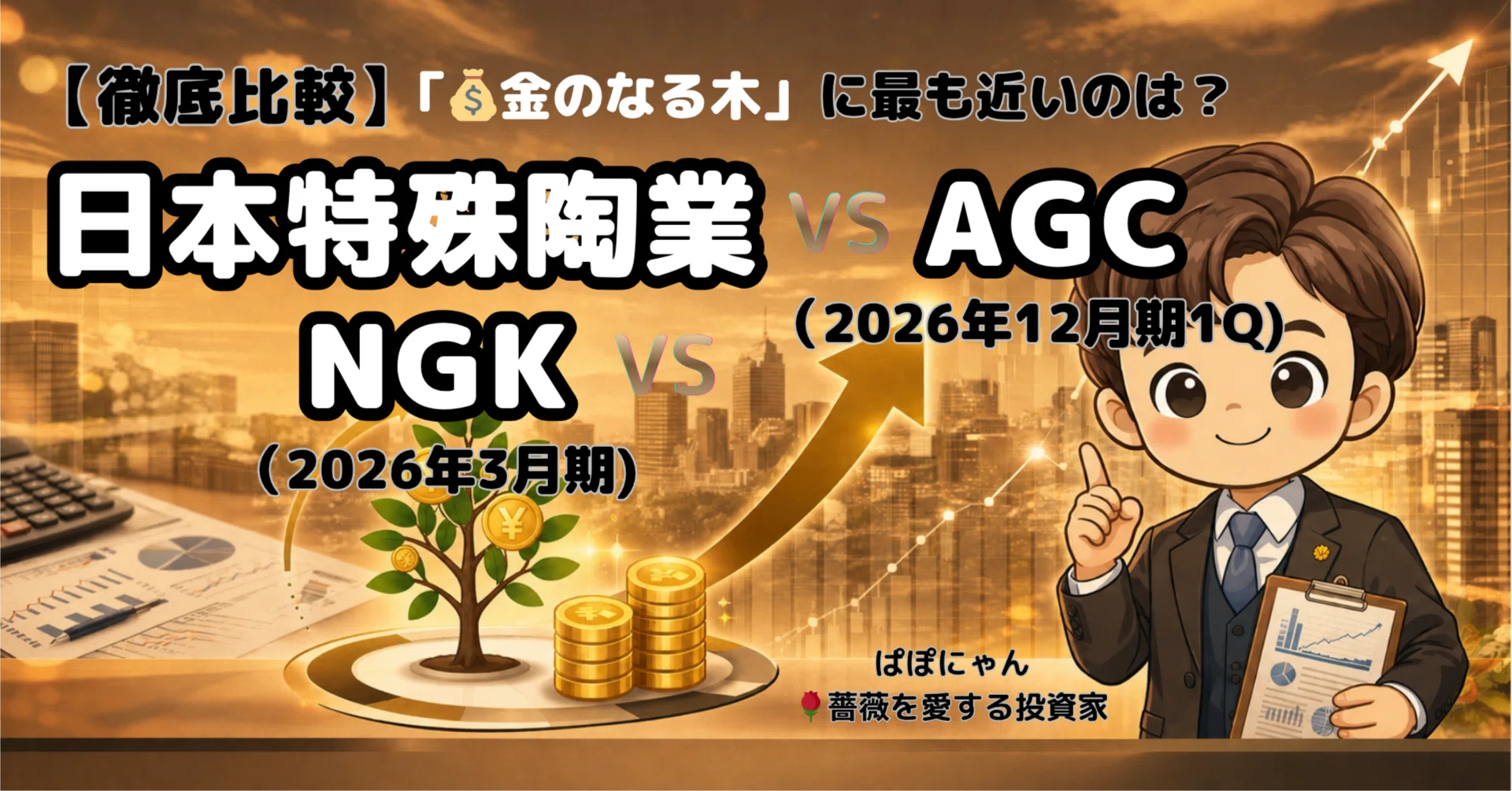⚔️【徹底比較】セラミック材料3強👉 日本特殊陶業 vs NGK vs AGC