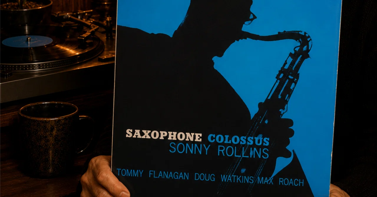 ジャズレコード　ソニー・ロリンズ　2LPセット 思想編集室｜ソニー・ロリンズ｜『Saxophone Colossus』｜巨人とは、音
