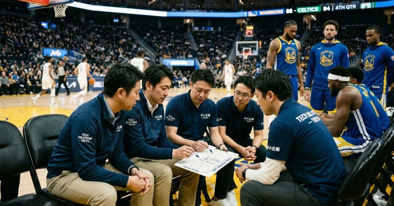 父親の会社でNBA的思考を活用してDXする息子の話🏀｜TK note