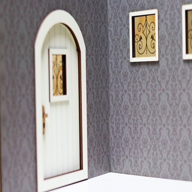 スタンダードドールハウス Country Wood Garden Note