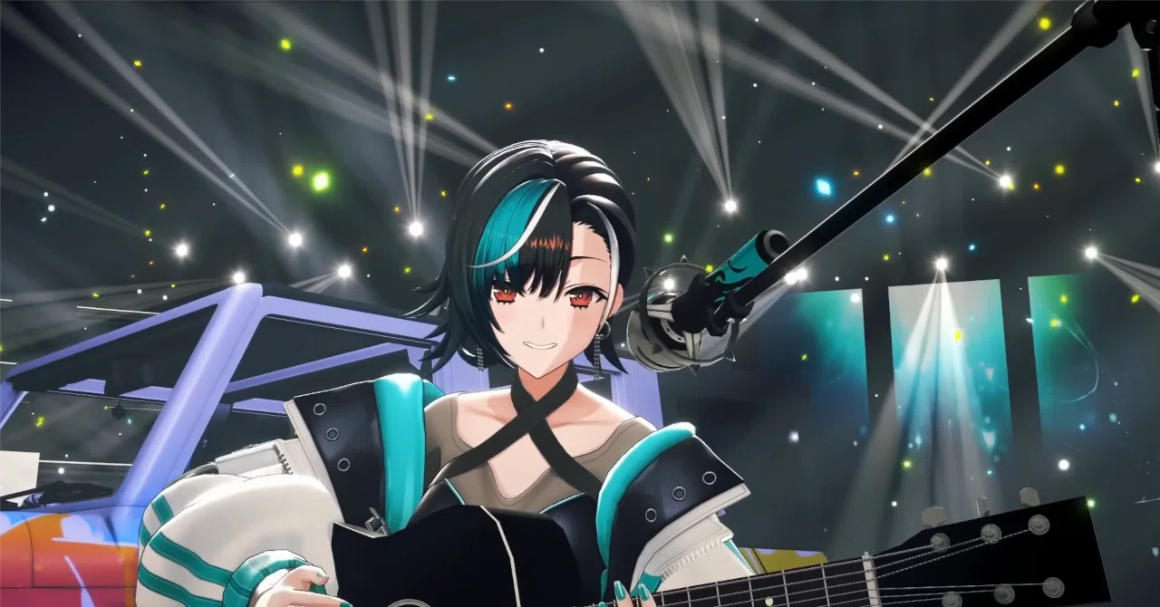 ホロライブ 千 速 輪堂千速さんデザインのコラボバイクを特別展示 hololive