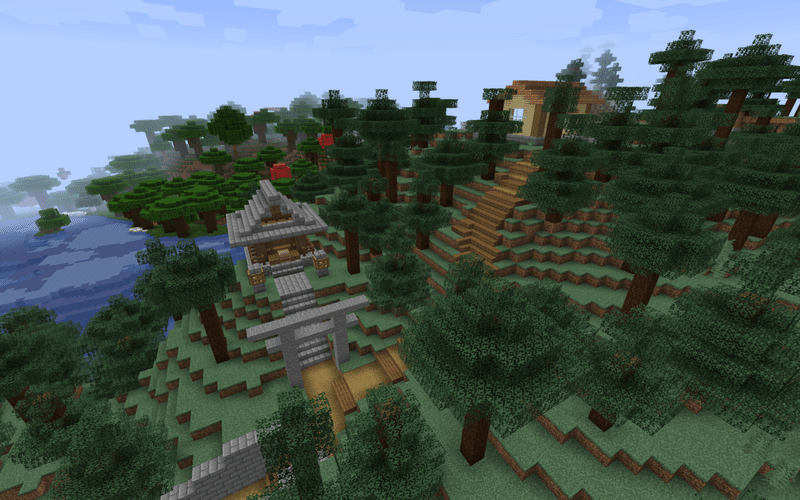 マイクラ日記7日目 小さな神社を作る あさよし Note