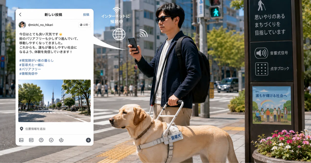 当事者からの情報発信の大切さについて、あらためて考える｜盲導犬を 