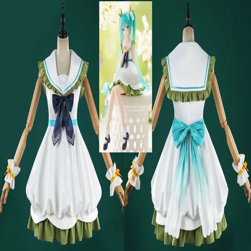ボーカロイド VOCALOID 初音ミク Flower Fairy すずらん コスプレ衣装
