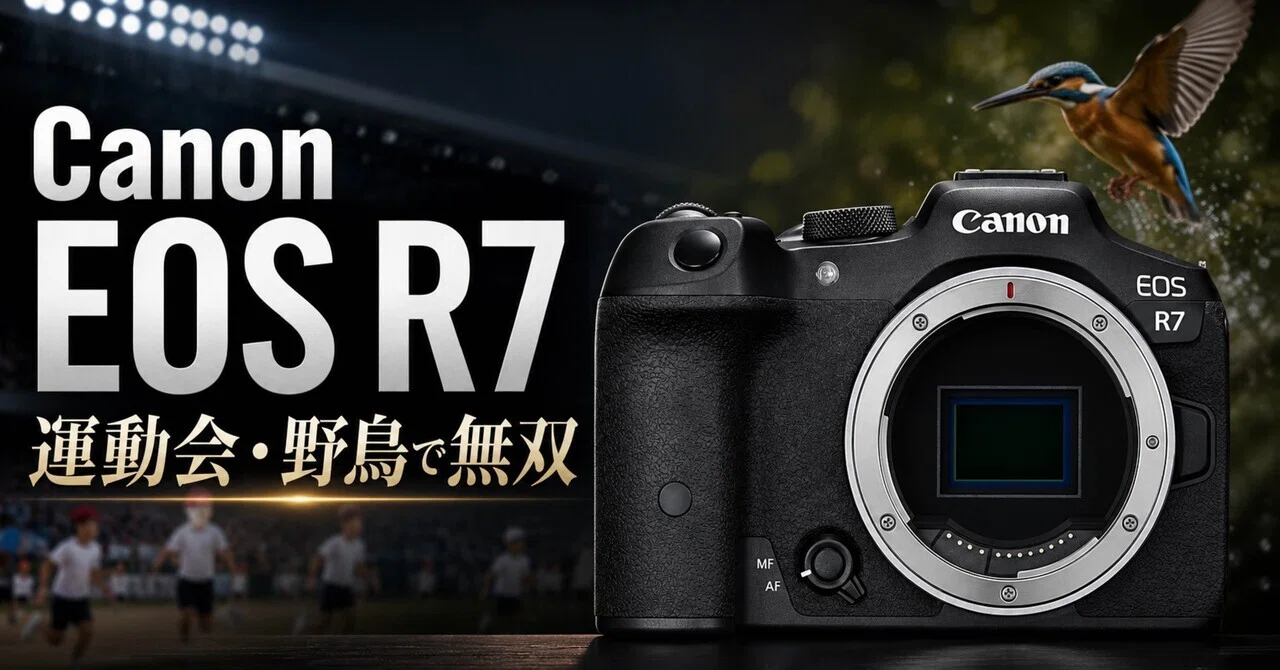 Canon EOS R7は、運動会・野鳥・スポーツ撮影で“後悔しにくいAPS-C