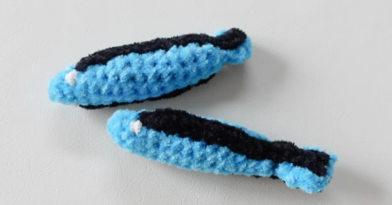無料編み図】ホンソメワケベラ（クリーナーフィッシュ）｜LUMI crochet