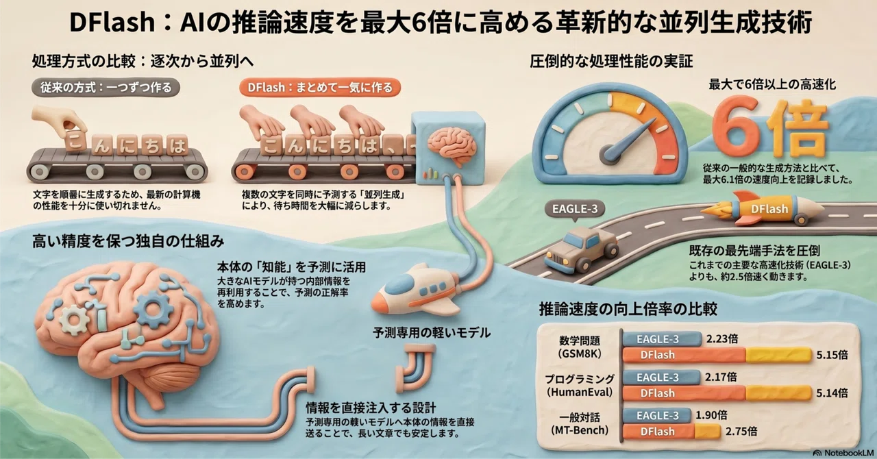 DFlashが変える、LLM推論と未来の対話｜tyo