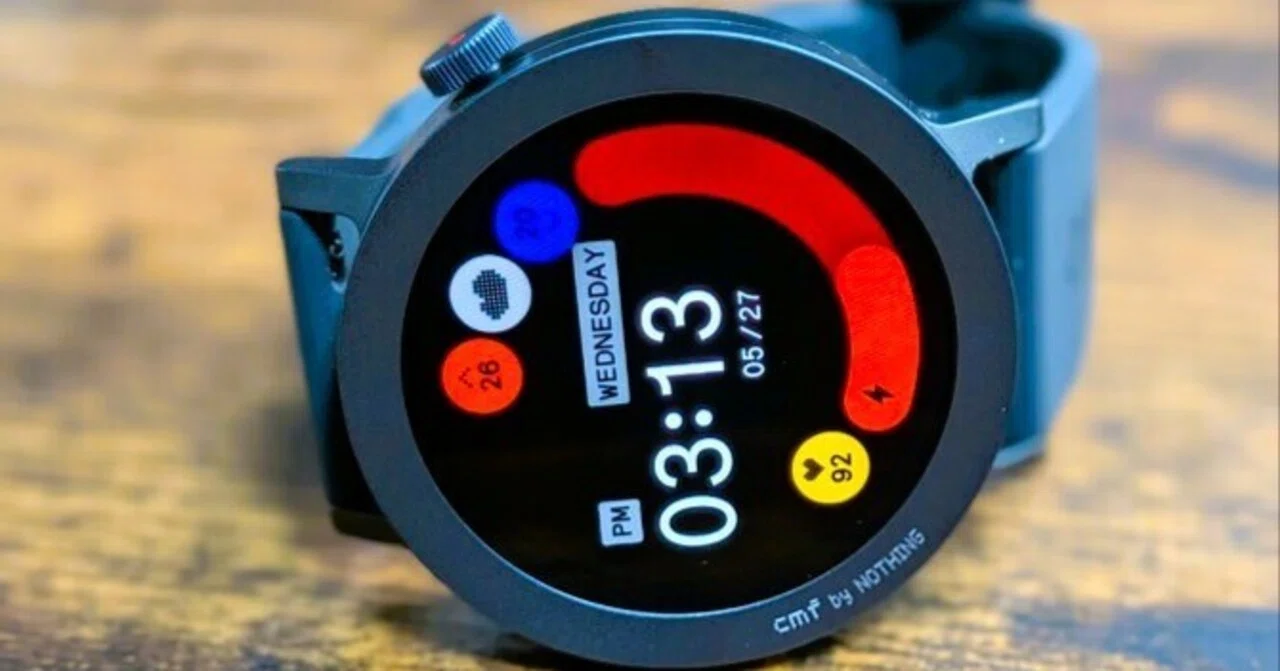 GPS内蔵、Bluetooth通話可能なスマートウォッチ「CMF by Nothing Watch 
