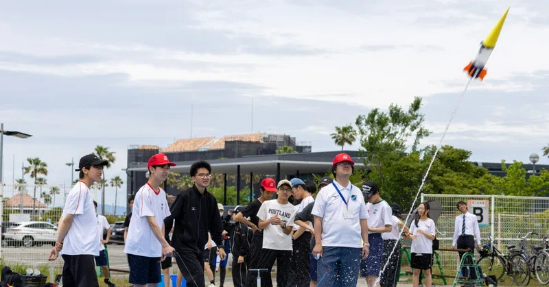 【桐蔭高校】科学部がロケットチャレンジ大会で快挙！