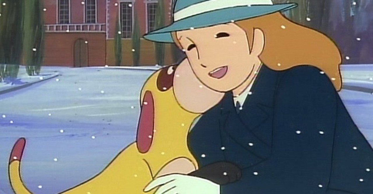 なつかしの世界名作アニメ 「ペリーヌ物語」 ペリーヌと母・マリ