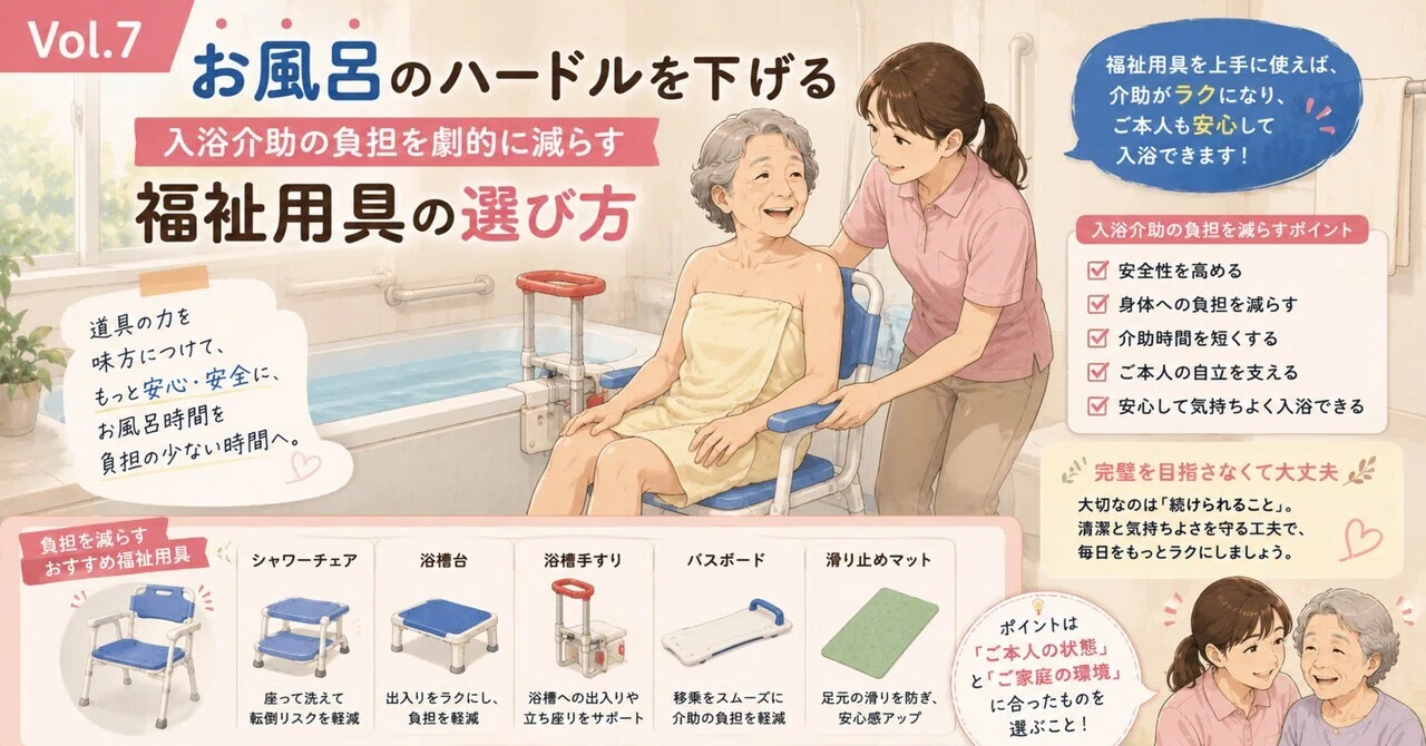 お風呂の日が怖い から卒業する 入浴介助の負担を激減させる福祉用具の選び方 家族のための がんばらない 在宅介護術 ウチヤマリョウタ