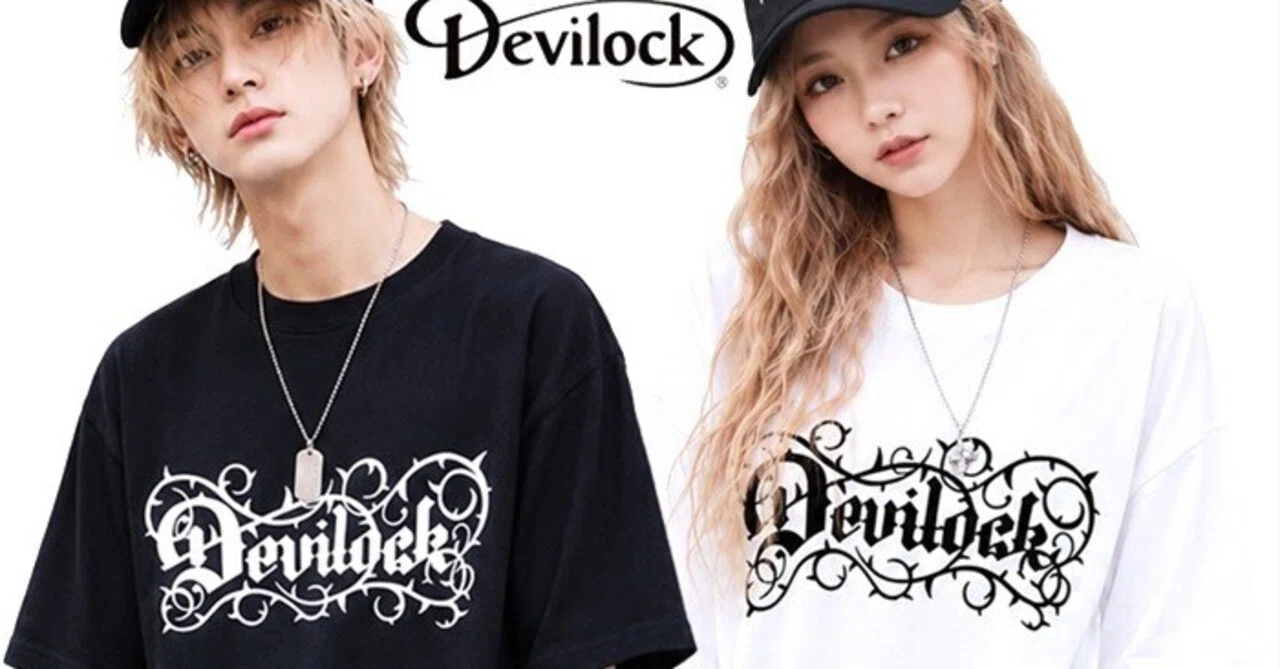 激レア DEVILOCK デビロック Rio セクシープリントTシャツ