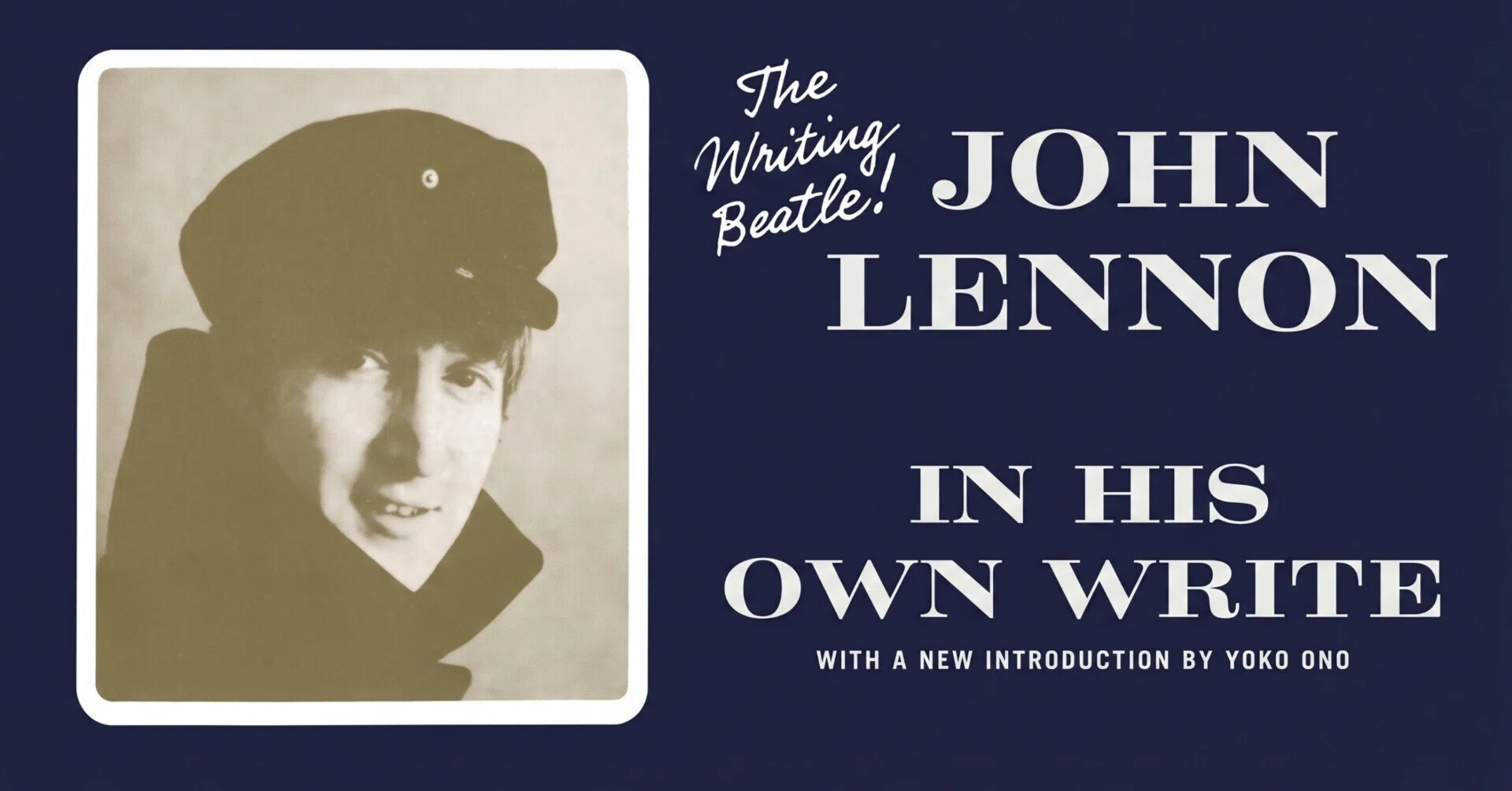 針を落とすように、ページをめくる。:JOHN LENNON - IN HIS OWN WRITE