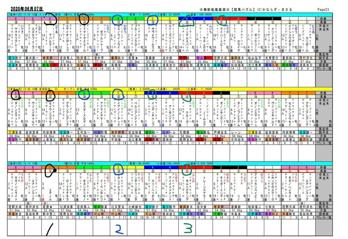 2020-06-7阪神１２Ｒ百万馬券検証_LI (3)