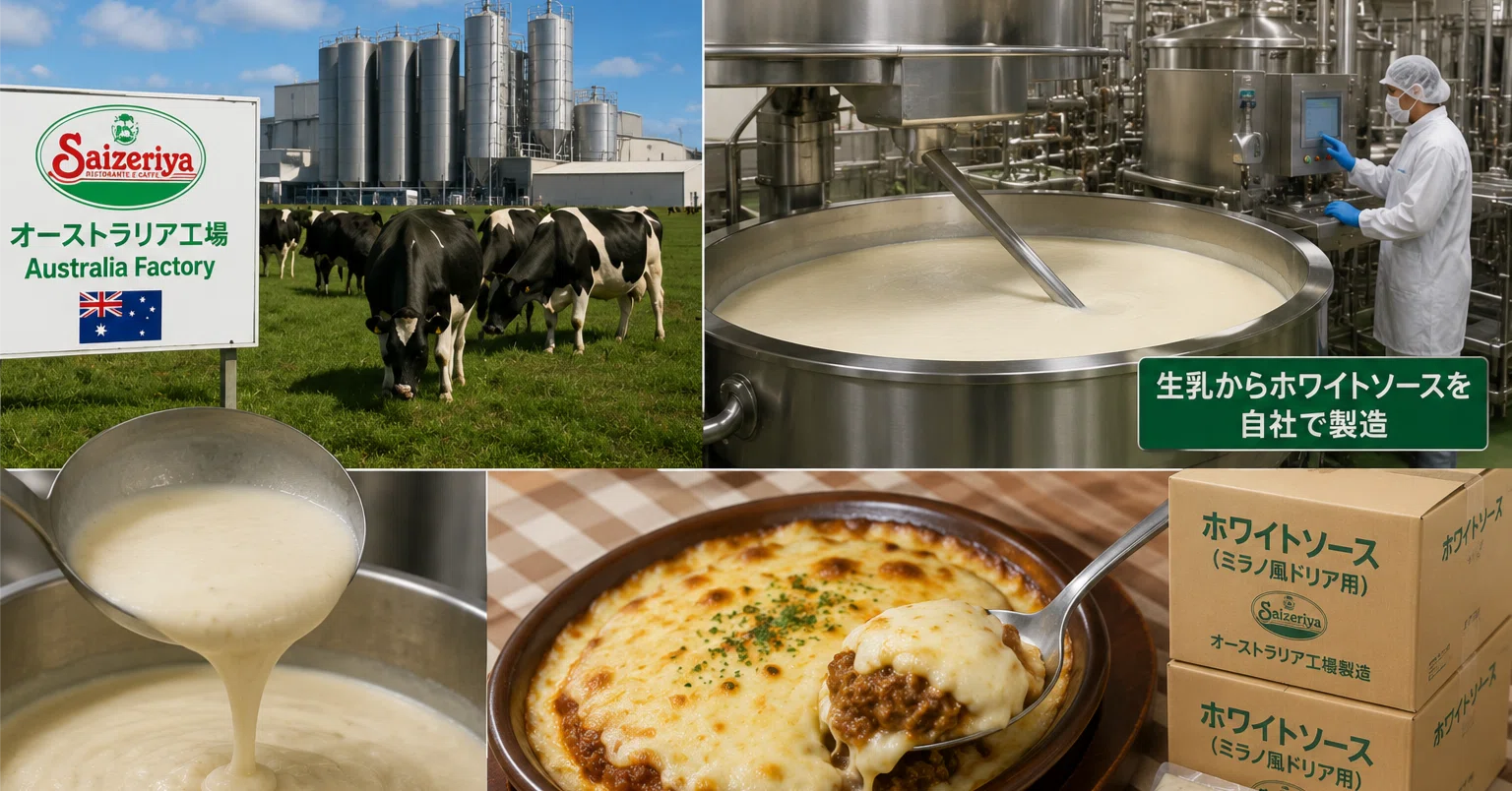 サイゼリヤのミラノドリアは酪農物流の賜物 ｜元食品総合研究所、現
