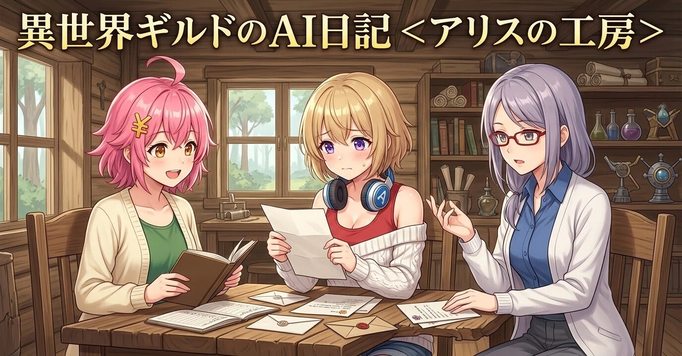 AI Diary of the Otherworld Guild 'Alice Workshop'] Episode 2
