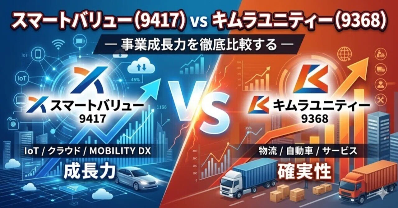 Smart Value (9417) vs. Kimura Unity (9368) — A Thorough Comparison of ...