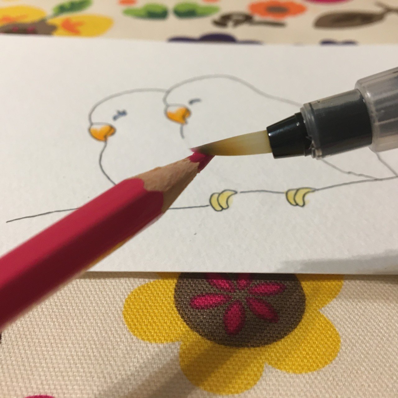 愛のとりちゃんの描き方 中級編 ふんわり Note 愛のとりちゃんの描き方 中級編 ふんわり Note