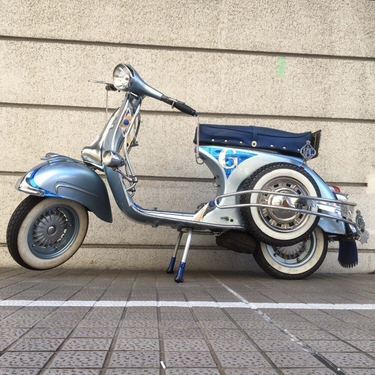 ベスパ vespa ランブレッタ lambretta メタルプラスト ミラー
