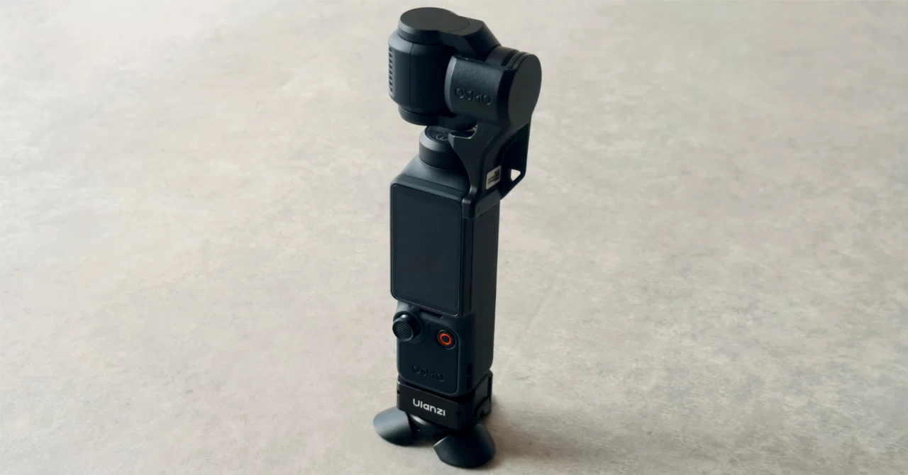 DJI Osmo Pocket 4用のUlanziのミニ三脚、使わなくなってしまった