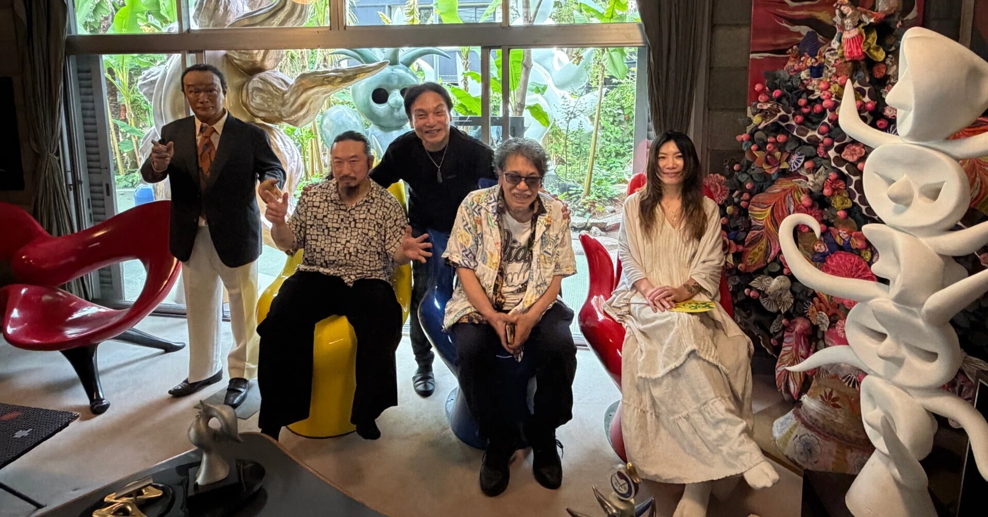 岡本太郎記念館にて 撮影｜瀬尾高志