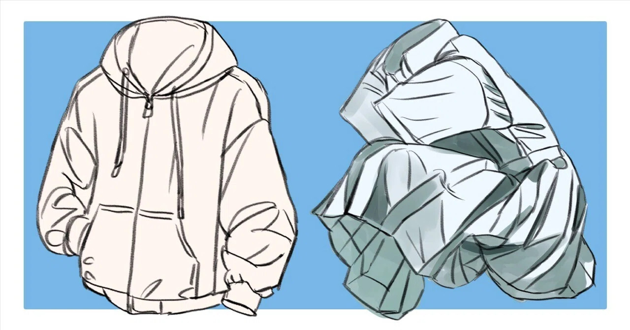 378 人物イラストが描けるようになりたい！No.111 服のシワを理解