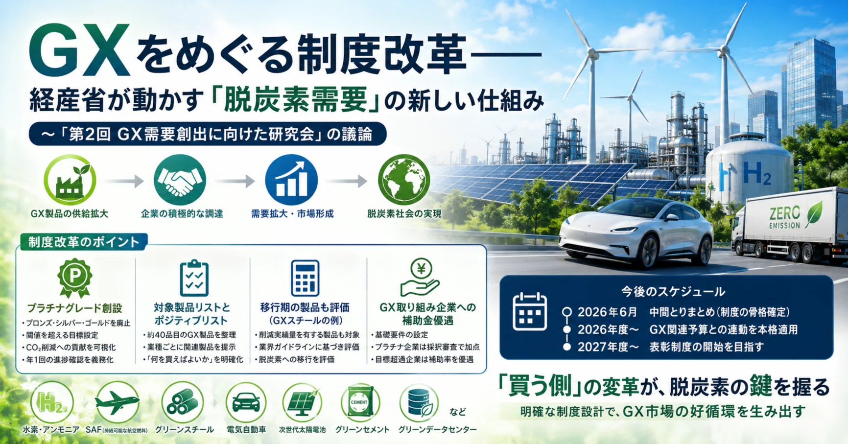 GX」をめぐる制度改革――経産省が動かす「脱炭素需要」の新しい仕組み
