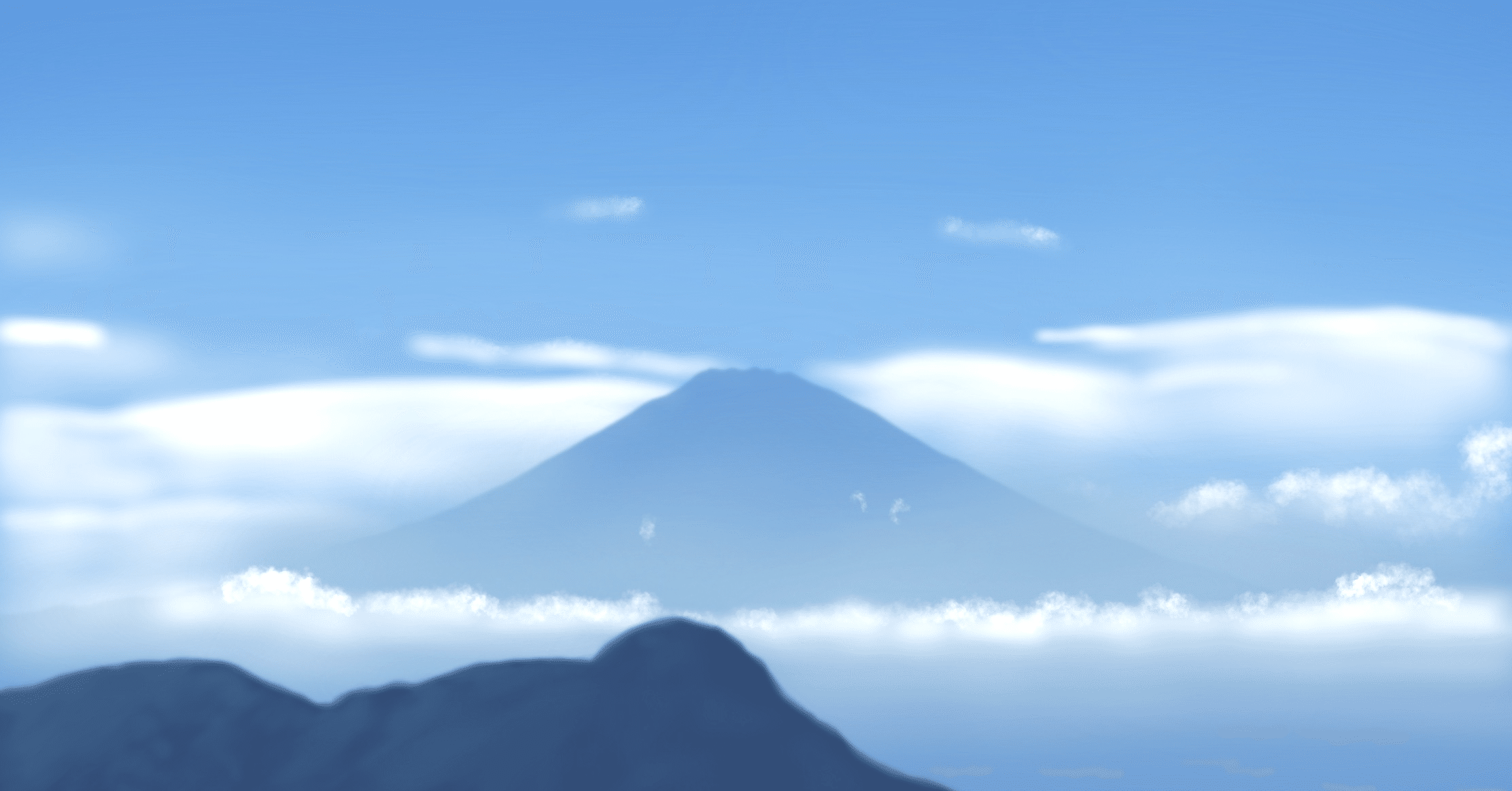 デジタルで富士を描く 陸河童 Note デジタルで富士を描く 陸河童 Note