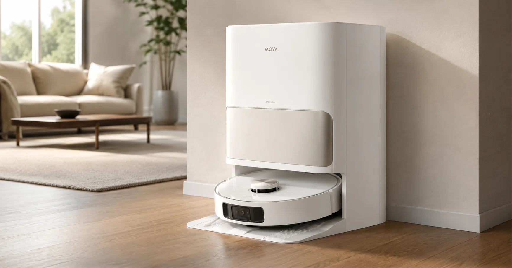 MOVA P50 Ultraで掃除のすべてを丸投げできる──19000Pa・温水モップ