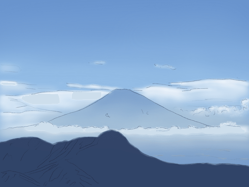 デジタルで富士を描く 陸河童 Note