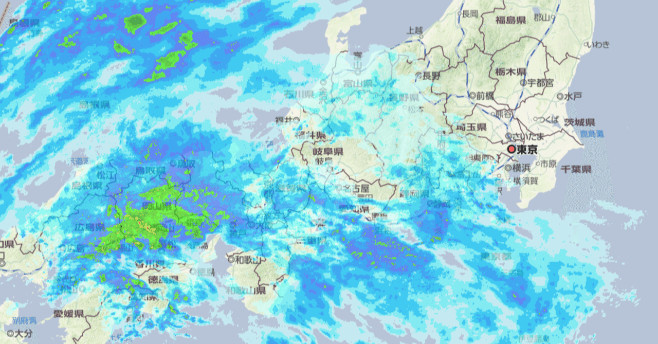 雨雲 千葉 レーダー 県