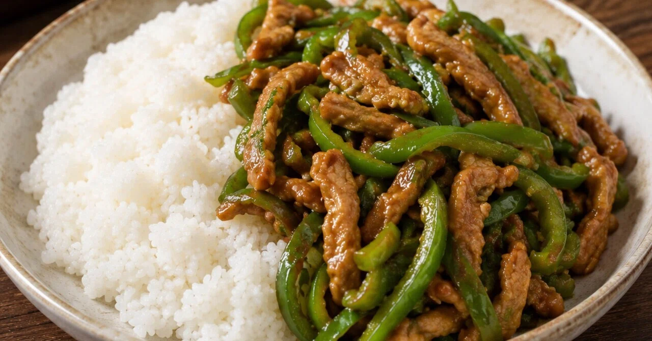 一口で白ご飯消える！これが中国の“青椒肉絲”！シンプルなのに中毒に