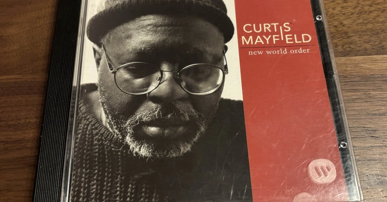 Curtis Mayfield 'New World Order', 1996.｜TATSUSHI