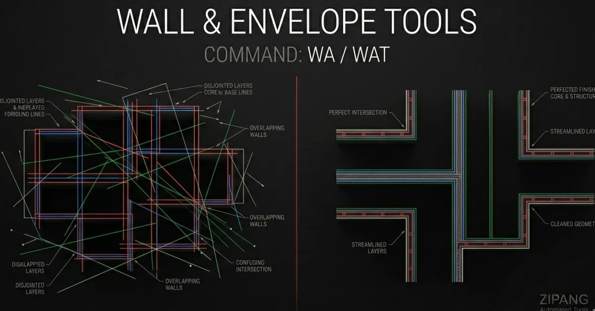 (Trial Version Available) [AutoCAD Efficiency] Wall & Partition ...