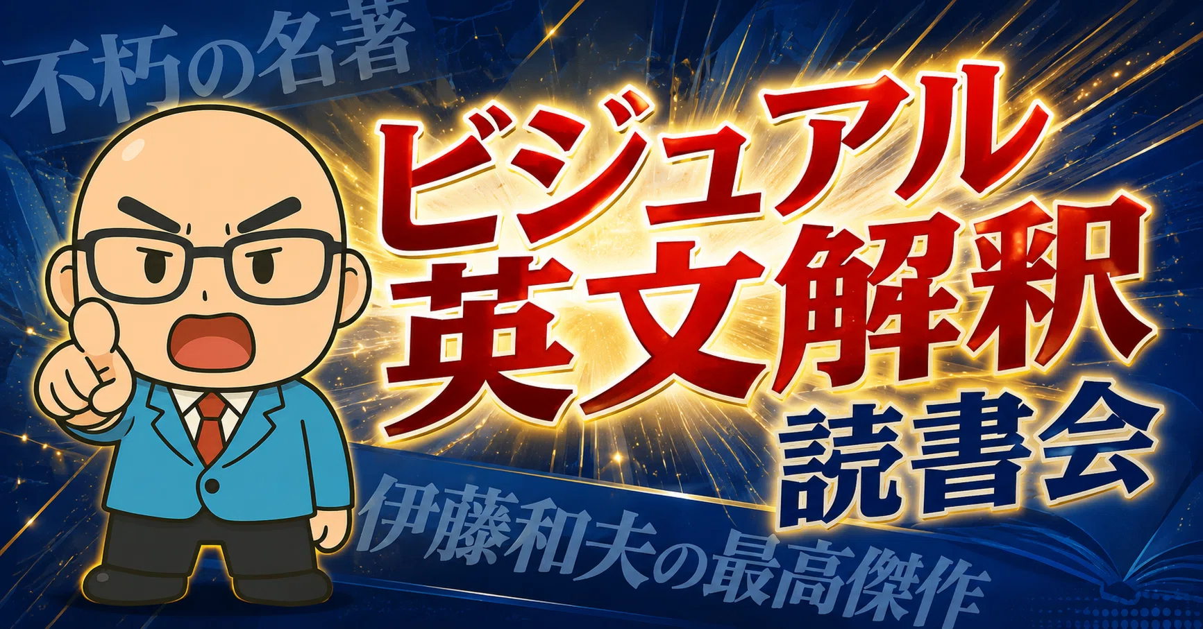 ビジュアル英文解釈 読書会」開催のお知らせ｜田中健一／田中先生