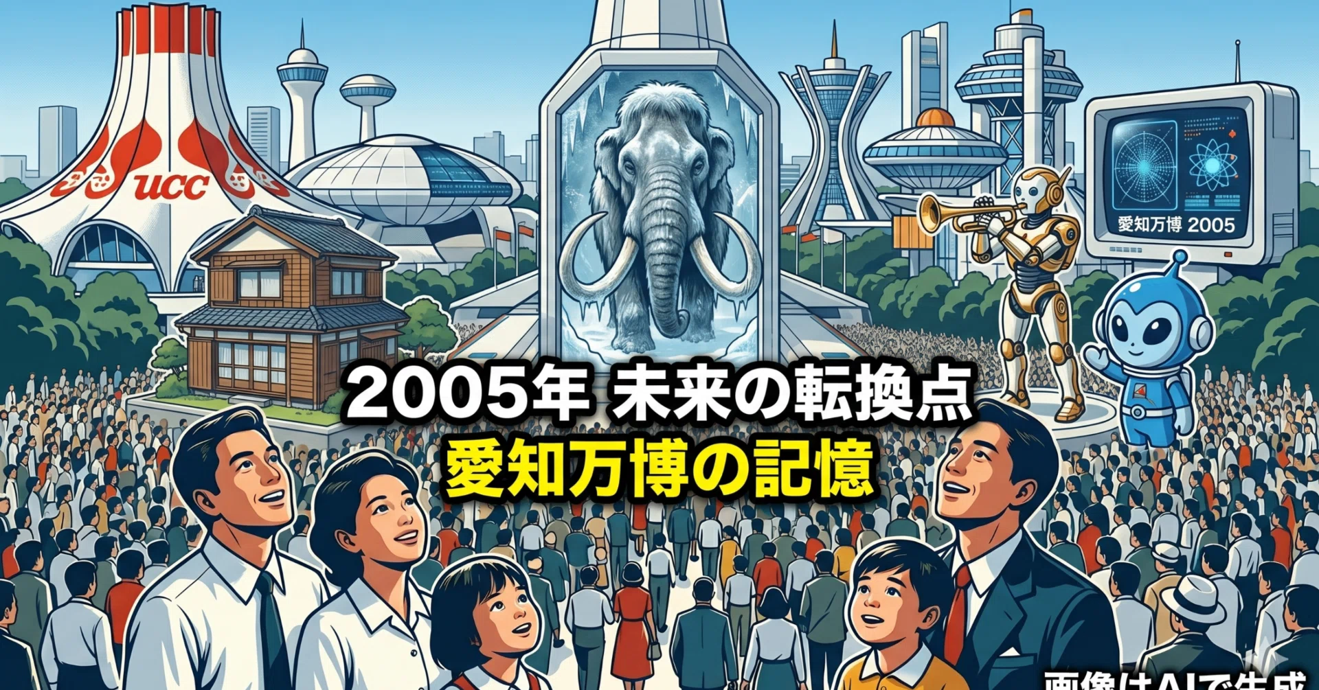 🌏 2005年愛知万博「愛・地球博」——日本がもう一度、未来を選び直した