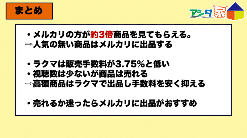 断捨離 不用品を大量出品 メルカリとラクマどっちが売れる アシダ家 Note