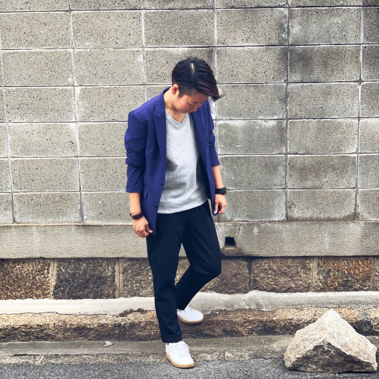 きれいめカジュアルなジャケットstyle クワッチ 男性をスタイリングする女性スタイリスト Note きれいめカジュアルなジャケットstyle クワッチ 男性をスタイリングする女性スタイリスト Note