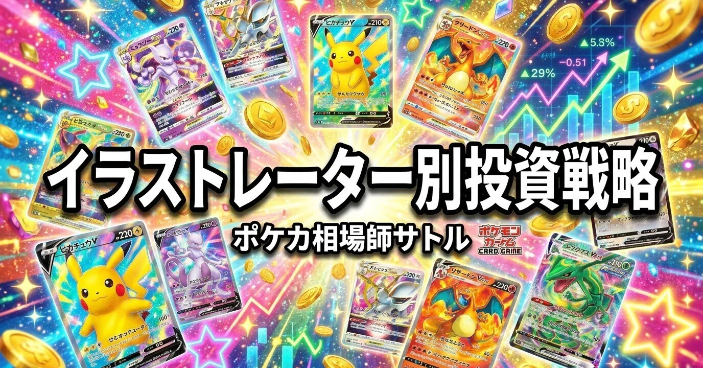 ポケカ イラストレーター別投資戦略｜さいとうなおき・有田満弘