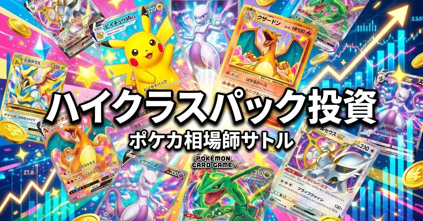 ポケカ ハイクラスパック投資｜シャイニートレジャー・テラスタル