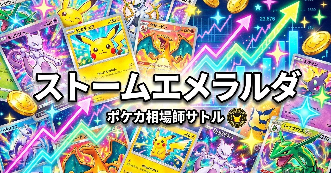ポケカ ストームエメラルダ｜7月31日発売、メガレックウザexを買う前に
