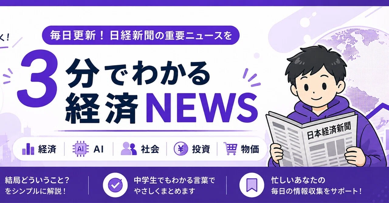 I summarized the May 29th (Fri) Nikkei newspaper so even middle