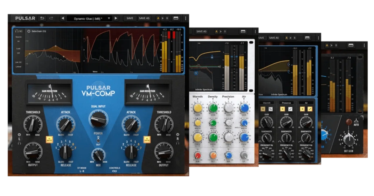 UMAX Pulsar パネルセット Pulsar Audio Mastering Bundleセール｜マスターにアナログ感と整理力