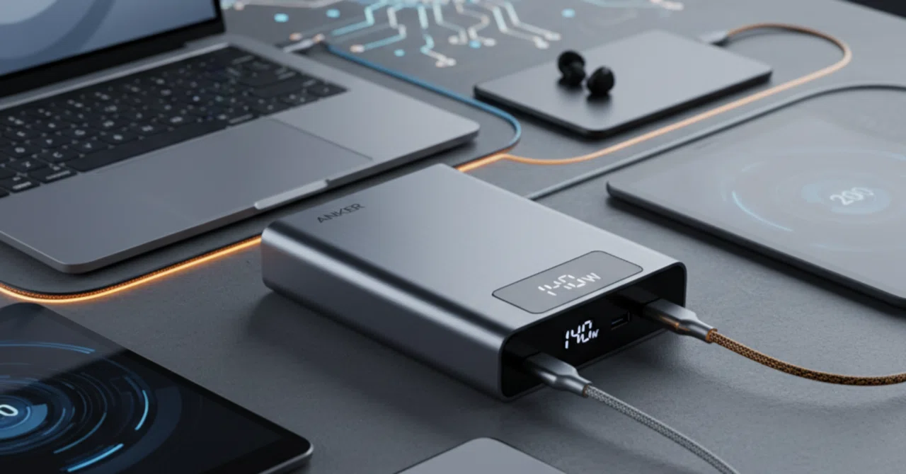 【超絶美品！】ANKER 737 POWER BANK 140W プロが解説】Anker 737 Power Bank徹底レビュー！140W出力が叶える充電