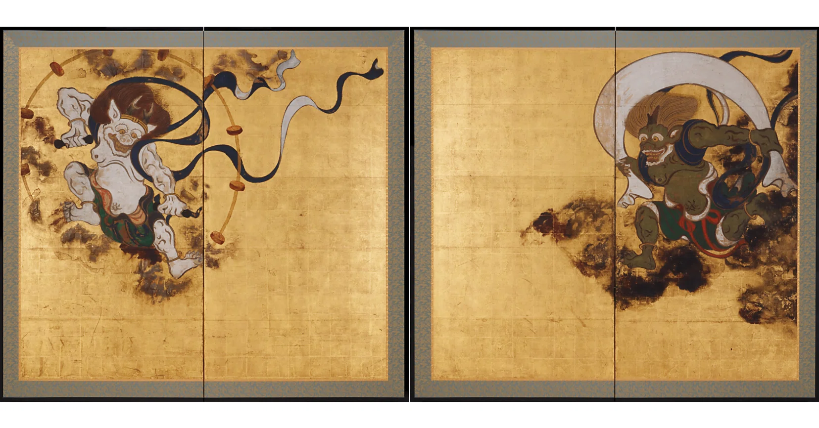 5分で増える教養】vol.24 〜「風神雷神図屏風」金地に跳ねる、二柱の神