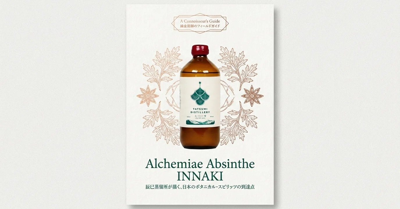 8年間の探求と、郡上の水と、江戸の蒸留器。岐阜生まれのアブサン「犬