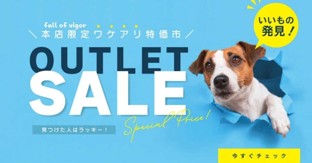 お得なアウトレット商品が大量入荷！ 2026年5月29日配信メルマガ｜犬猫