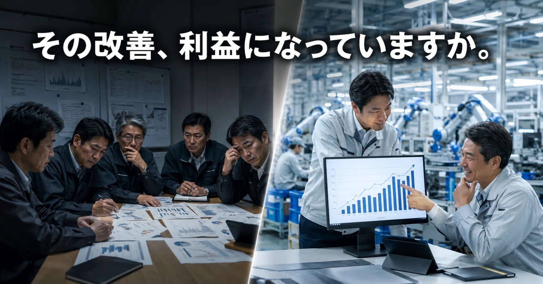 💰 DXが“改善活動”で終わる会社と、“利益”に変わる会社の違い― 製造業